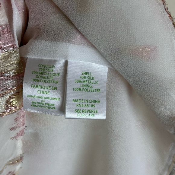 Lilly Pulitzer Women's Giana Silk Top - Picture 10 of 10